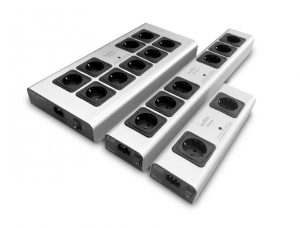 Power strips with mains filtering IsoTek V5 Gemini, V5 Polaris and V5 Corvus