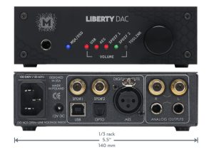 Liberty DAC is Mytek's latest mainstream USB2 PCM/MQA/DSD DAC