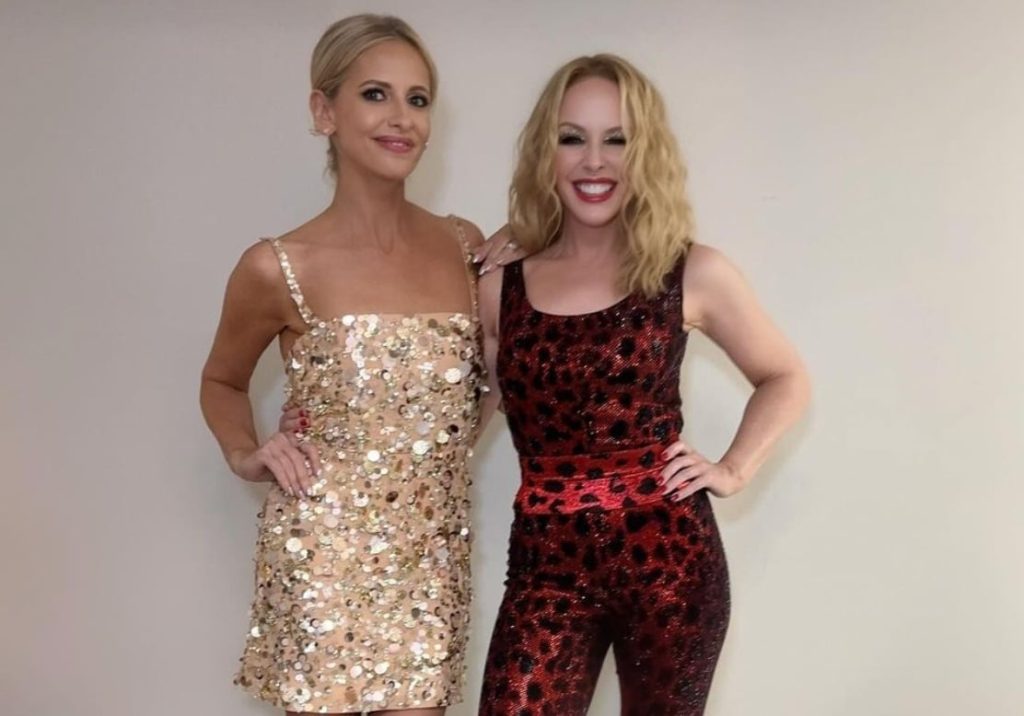 When you imitate Jennifer Lopez and Jennifer Lopez appears