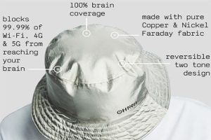 M.I.A. lanza un sombrero protector contra las ondas 5G