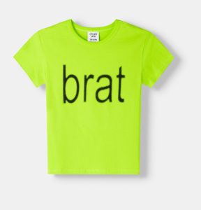 Bershka launches brat t-shirt; Charli announces collection at H&M