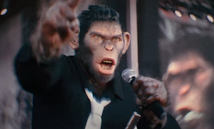 Robbie Williams will be a CGI monkey in his biopic, 'Better Man'