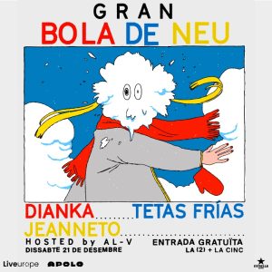 Gran Bola de Neu, Apolo's free Christmas party, returns