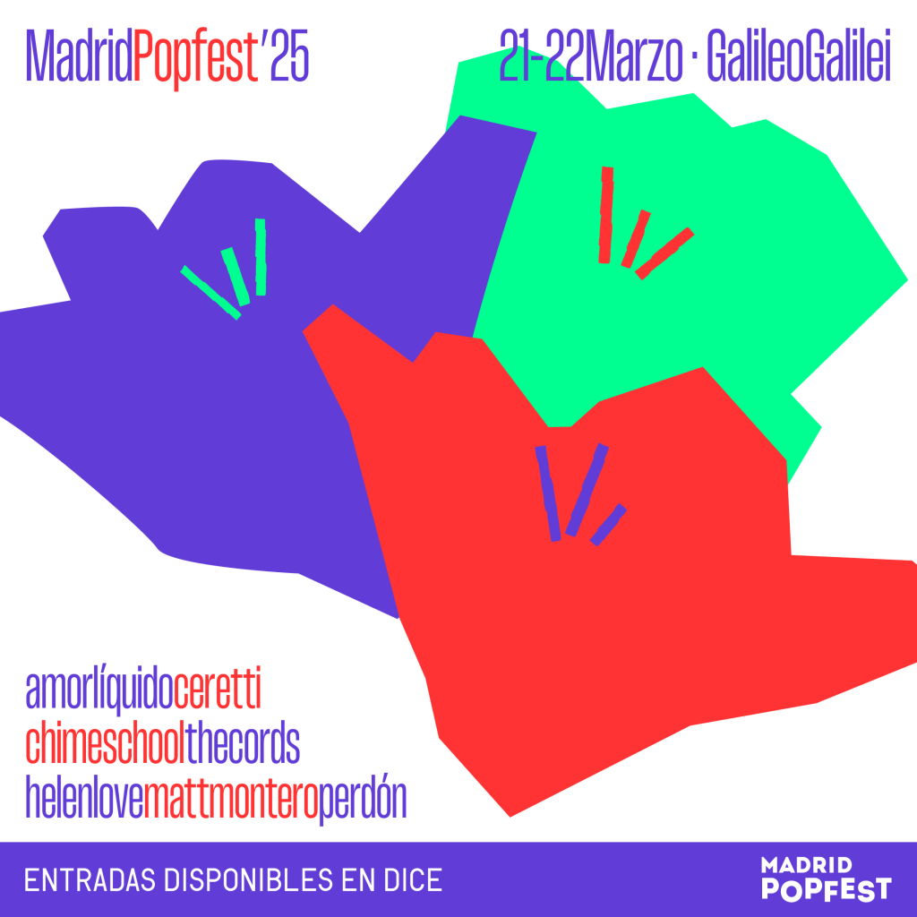 Madrid Popfest confirms Helen Love, Perdón, Amor Líquido…