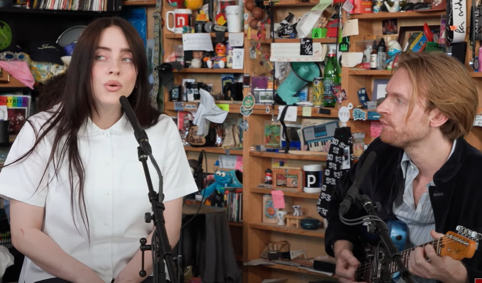 Billie Eilish rescues 'i love you' in her first Tiny Desk