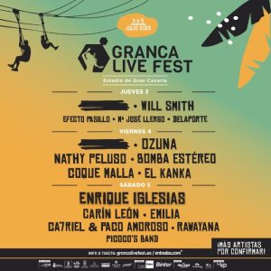 From Nathy Peluso to Will Smith: the GRANCA Fest 2025 poster