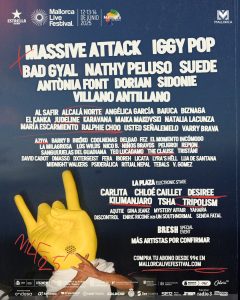 Nathy Peluso, Iggy Pop, Massive Attack, Suede… at Mallorca Live