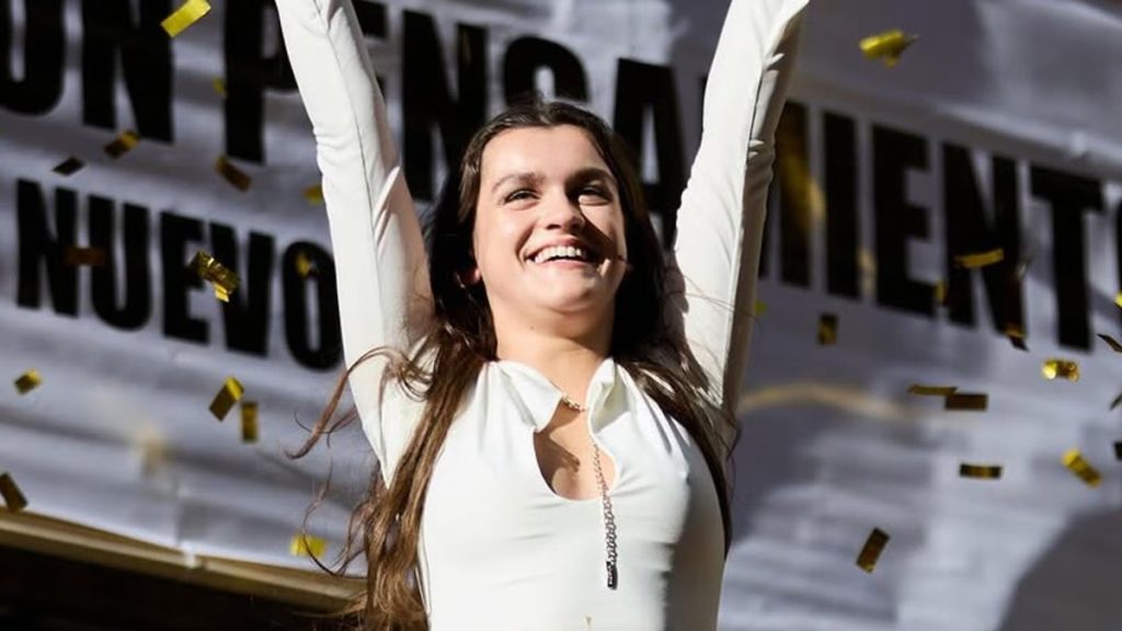 Amaia achieves her best top since 2018 with 'I have a thought'