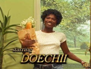 Doechii recreates 'Cosas de casa' in the video for 'Denial is a River'