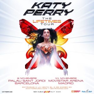 Katy Perry will perform in Barcelona and Madrid in November