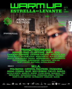 Warm Up Levante Estrella 2025 reveals poster for days