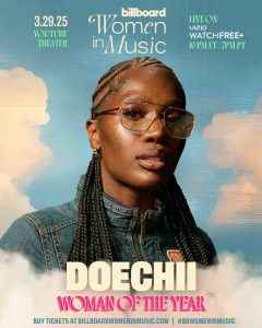 Doechii, woman of the year in Billboard, acts with Ms. Lauryn Hill