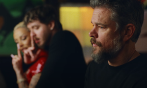 Doja Cat and Jack Harlow, surrounded by cameos in the soda 'Just Us'