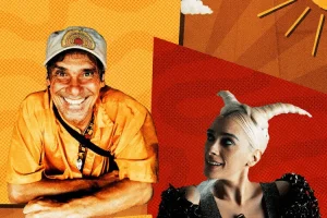 Manu Chao y Juliana Linhares, de fiesta con “Melô do Bode”