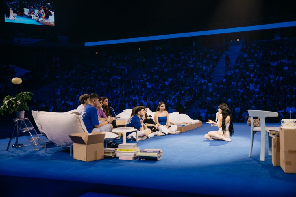 What happened in the 'listening party' of Aitana: revelation or thymus?