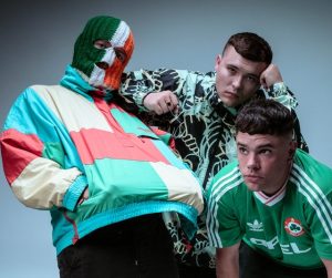 A KNEECAP member, denounced for terrorism