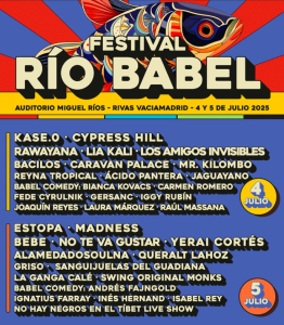 Babel River, which is celebrated in Rivas, completed with Lia Kali