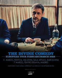 The Divine Comedy will present a new album in Spain in 2026
