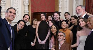 Judeline, Xoel, Marilia Monzón ... with Pedro Sánchez and Felipe VI