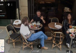 Post Malone, "caught" on Google Maps; Ryan Tedder identifies him
