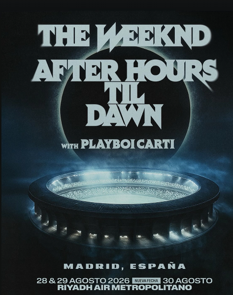 The Weeknd announces third date in the Metropolitan