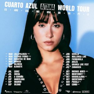 Aitana announces her 2026 tour, including festivals