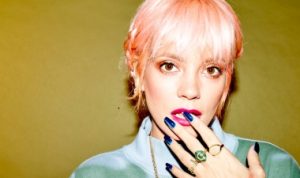 Lily Allen would soon release her album, 'West End Girl'
