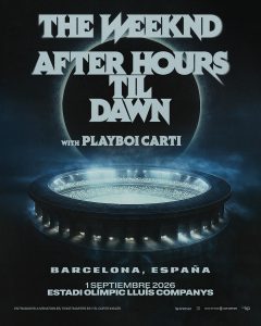 The Weeknd adds a date in Barcelona due to "high demand"