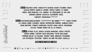 Guitarrica, Amaia, Fatboy Slim, Saint Étienne… at VIDA 2026