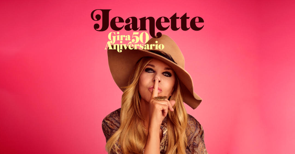 Jeanette's 50th Anniversary Tour will pass through the Movistar Arena