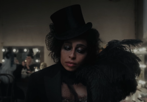 Celeste, poetic and divine in the ostentatious 'On With The Show'