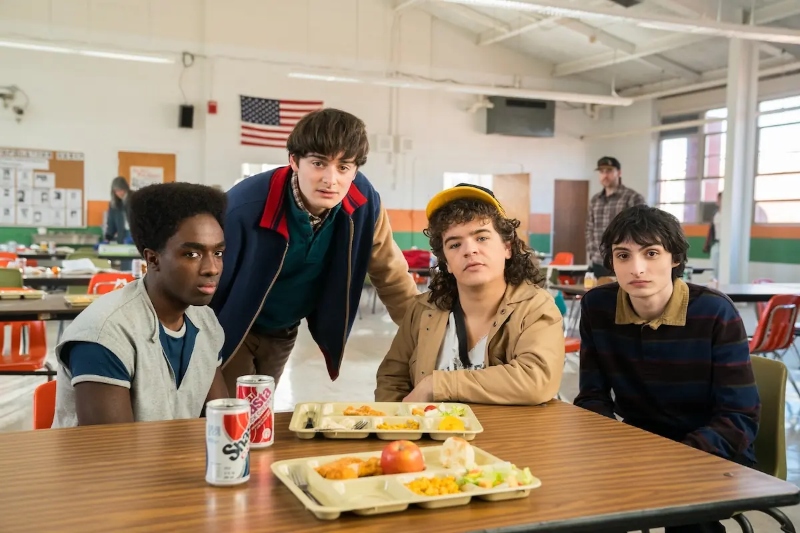 Does anyone on 'Stranger Things' like 'Stranger Things'?