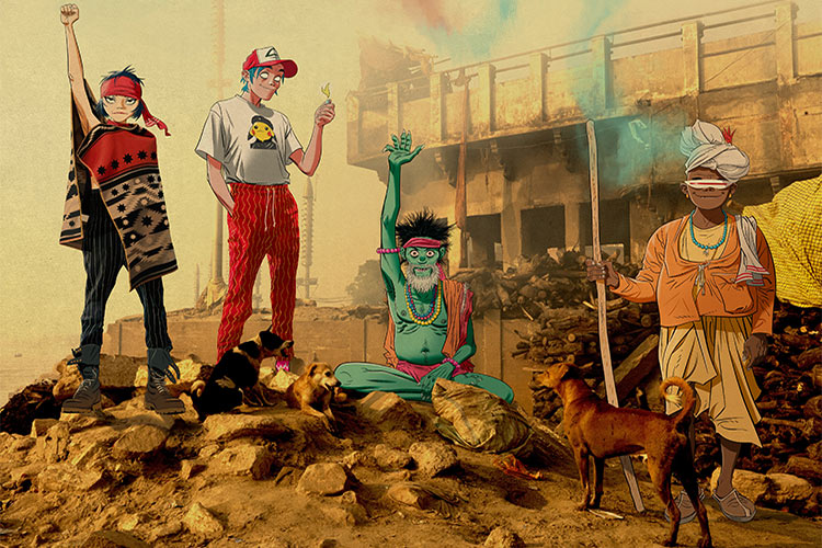 Gorillaz comparten “Orange County", su colaboración con Bizarrap