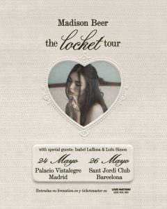 Madison Beer announces concerts in Madrid and Barcelona