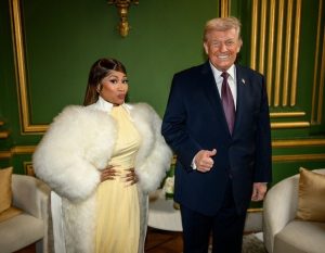 Nicki Minaj appears with Trump and declares herself his "no. 1 fan"