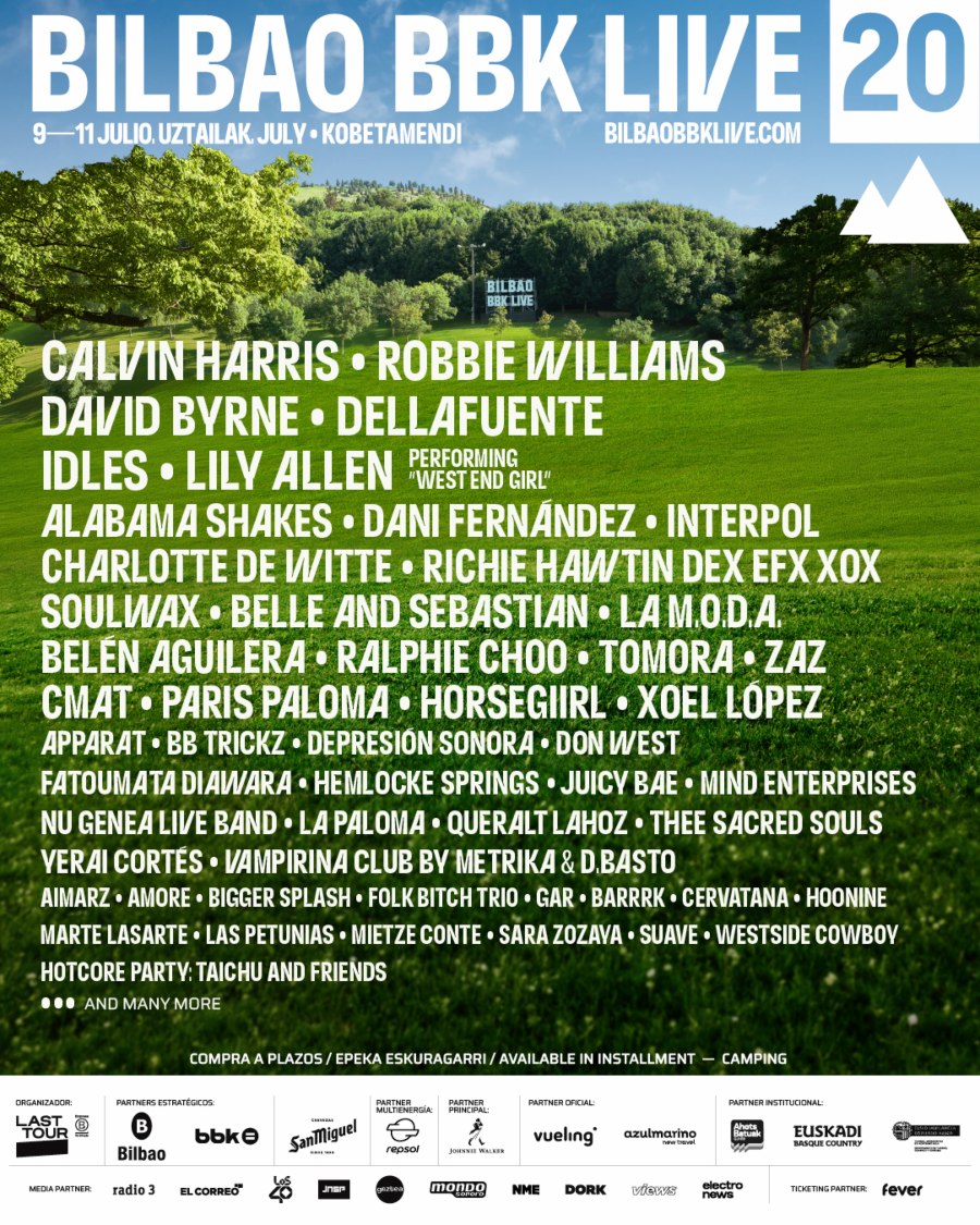 Calvin Harris, hemlocke springs… at Bilbao BBK Live 2026