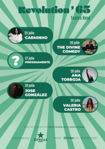 Carminho, The Divine Comedy, Ana Torroja… at Revolution'65