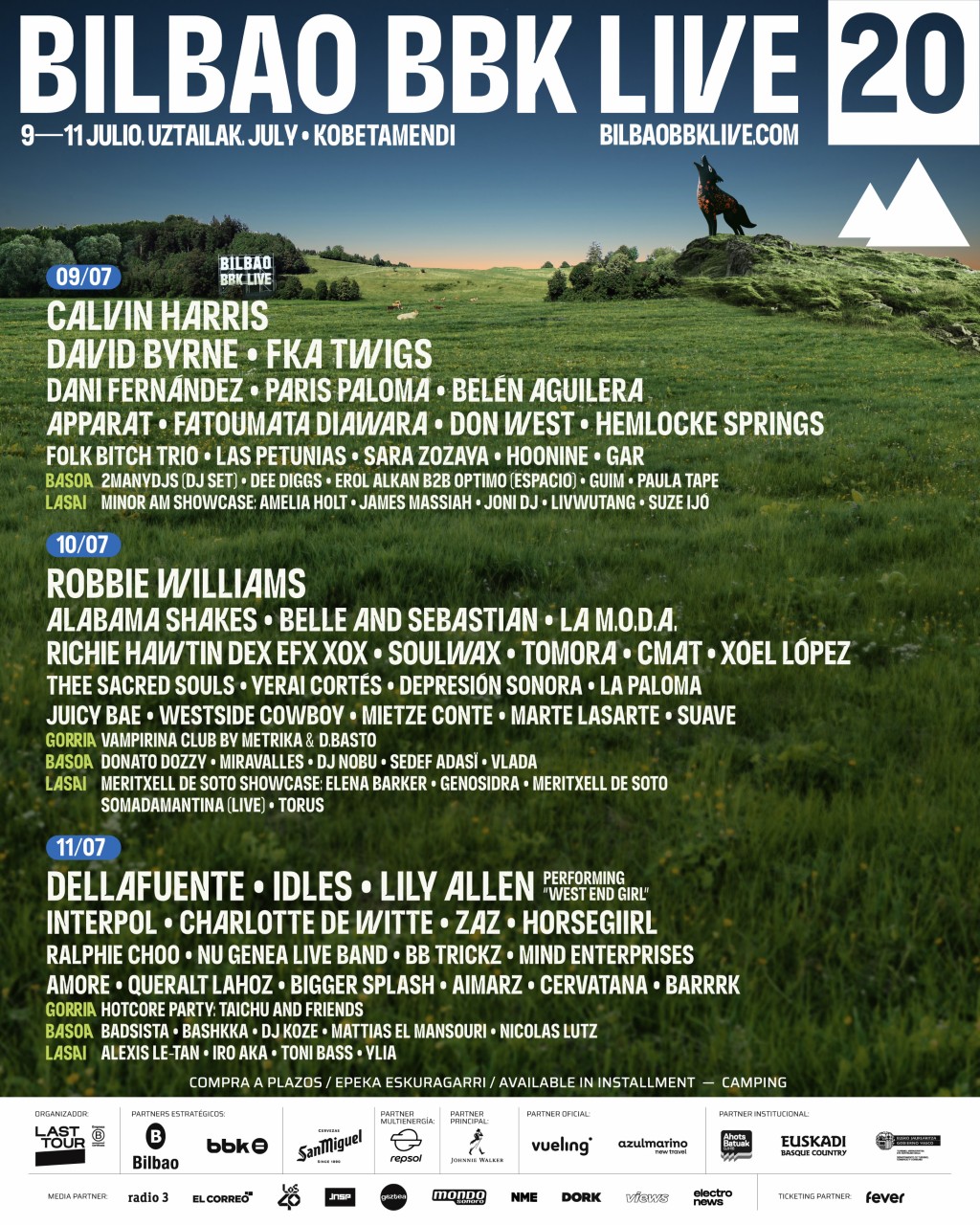 FKA twigs joins Bilbao BBK Live; poster for days