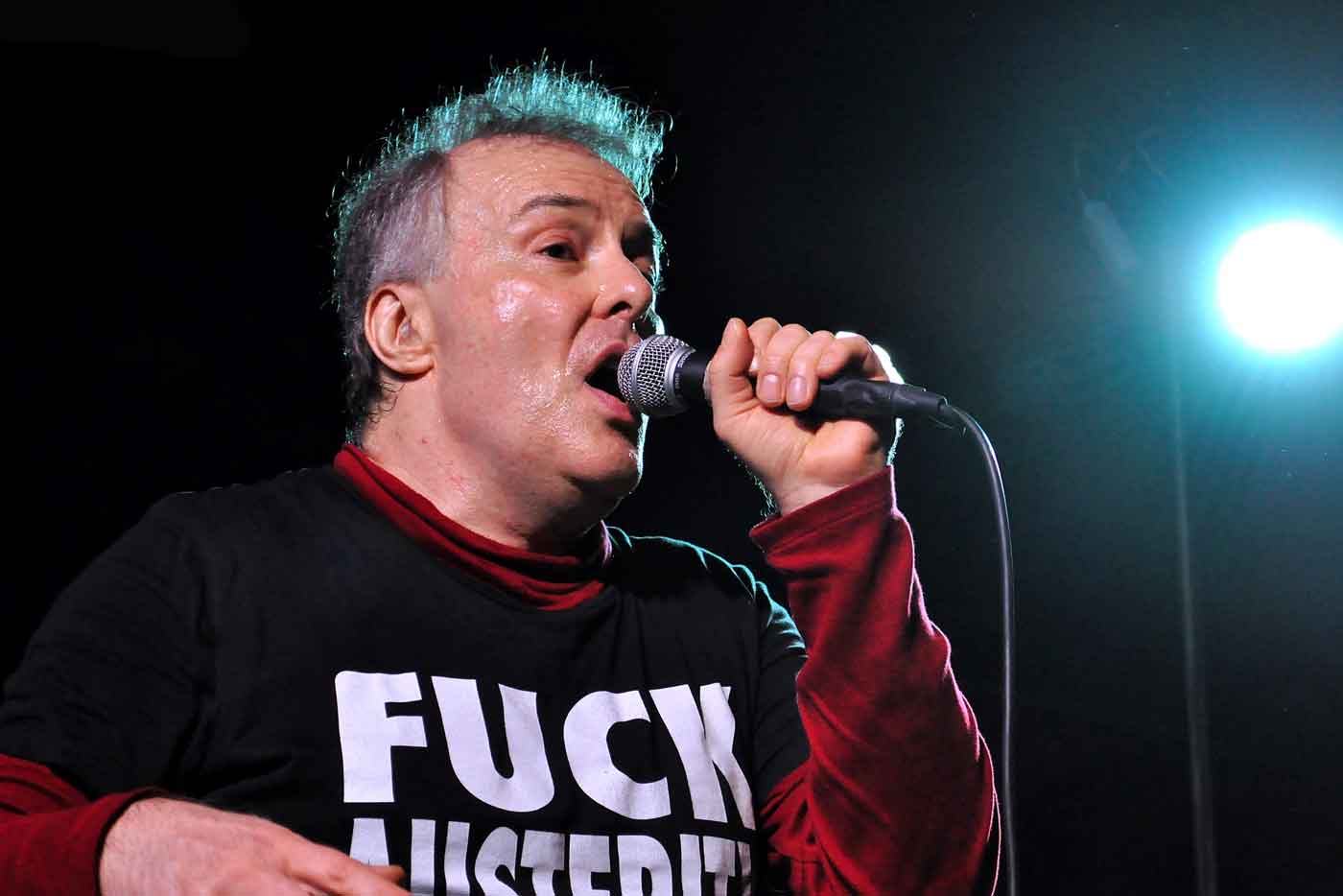 Jello Biafra hospitalizado de urgencia tras sufrir un ictus