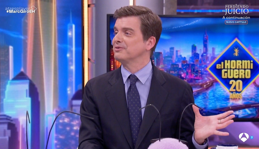 Marc Giró shakes up El Hormiguero talking about fascism and anal sex