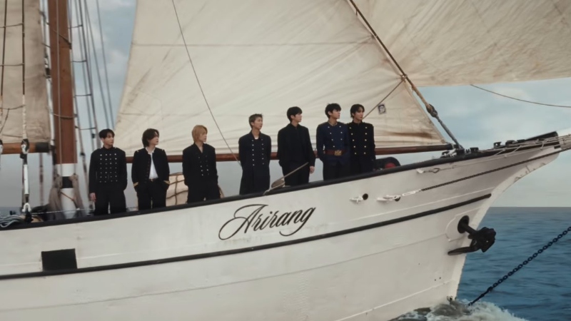 Naval comeback for BTS with the epic 'Swim'