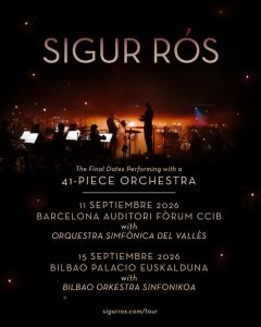 Sigur Rós, with orchestra, in Spain