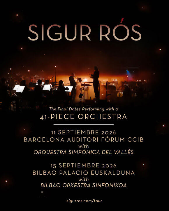 Sigur Rós, with orchestra, in Spain