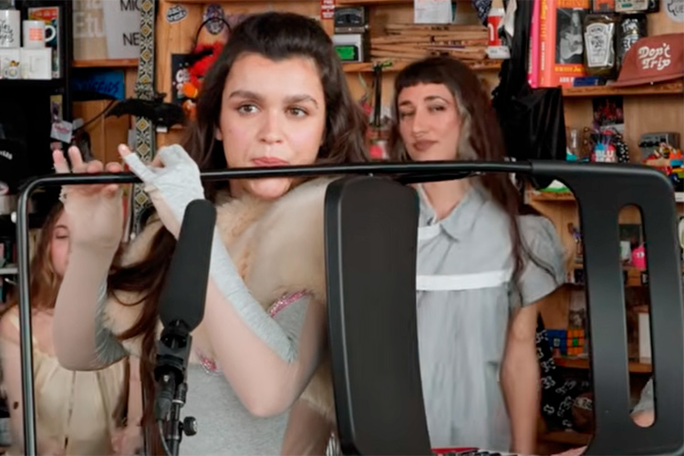 Amaia, nueva protagonista de los conciertos Tiny Desk