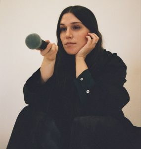 Gia Margaret, happy to isolate herself from the track and the world