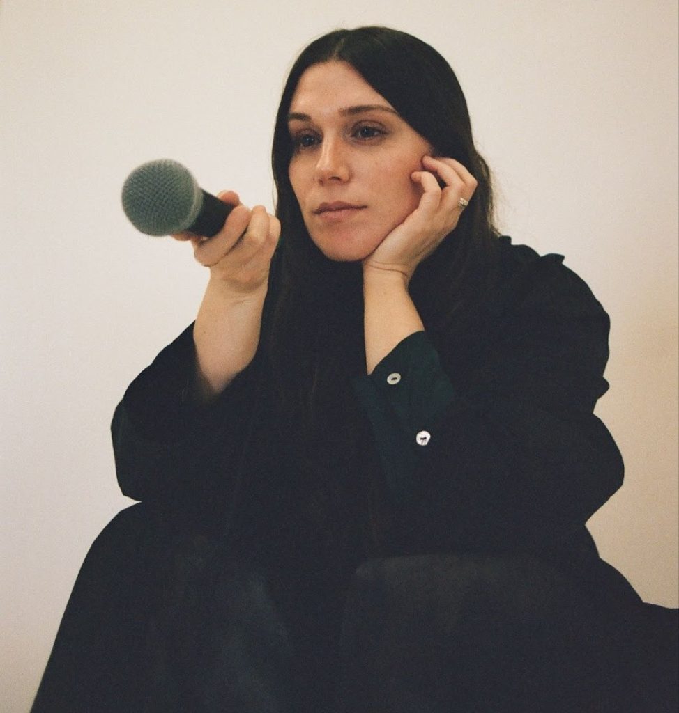 Gia Margaret, happy to isolate herself from the track and the world