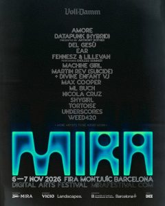 MIRA 2026 confirms Martin Rev (Suicide), Underscores, Shygirl…