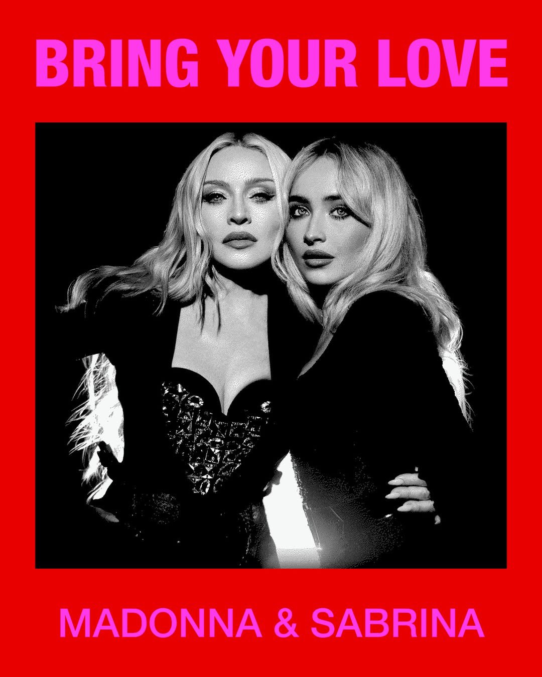 Madonna and Sabrina Carpenter announce 'Bring Your Love'