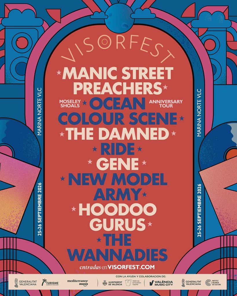 Visor Fest confirms Manic Street Preachers and The Damned