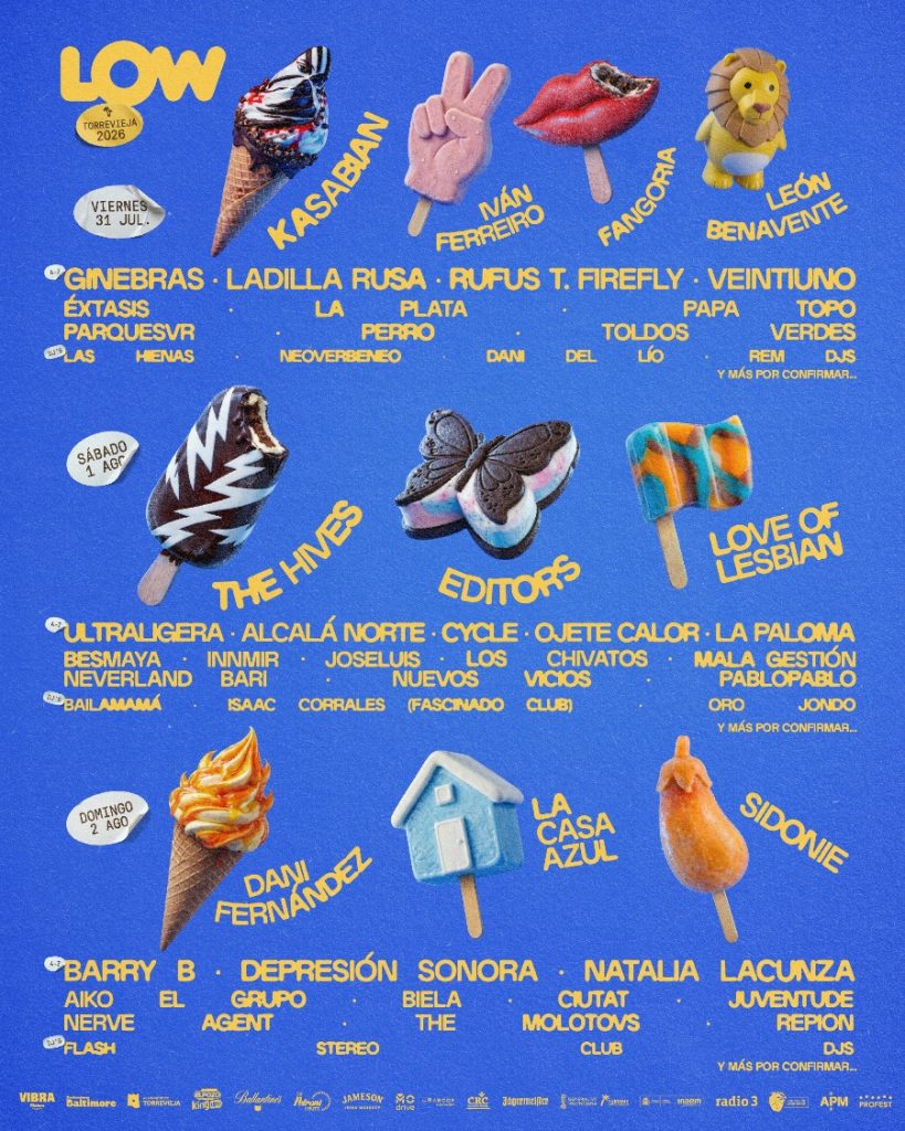 LOW 2026 presents poster for days